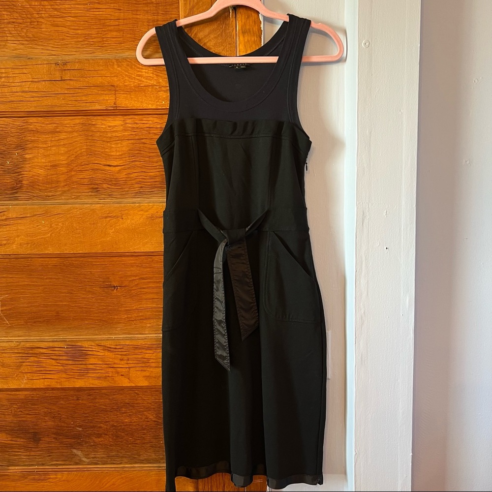 Theory black & navy dress size 8